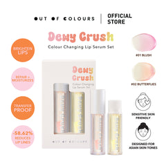 Dewy Crush Colour Changing Lip Serum Set
